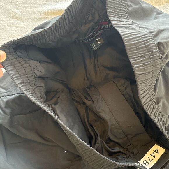 VTG 03‎ Obermeyer XL Black Elastic Waist & Ankles Waterproof Ski Snowboard Pants - Picture 9 of 12